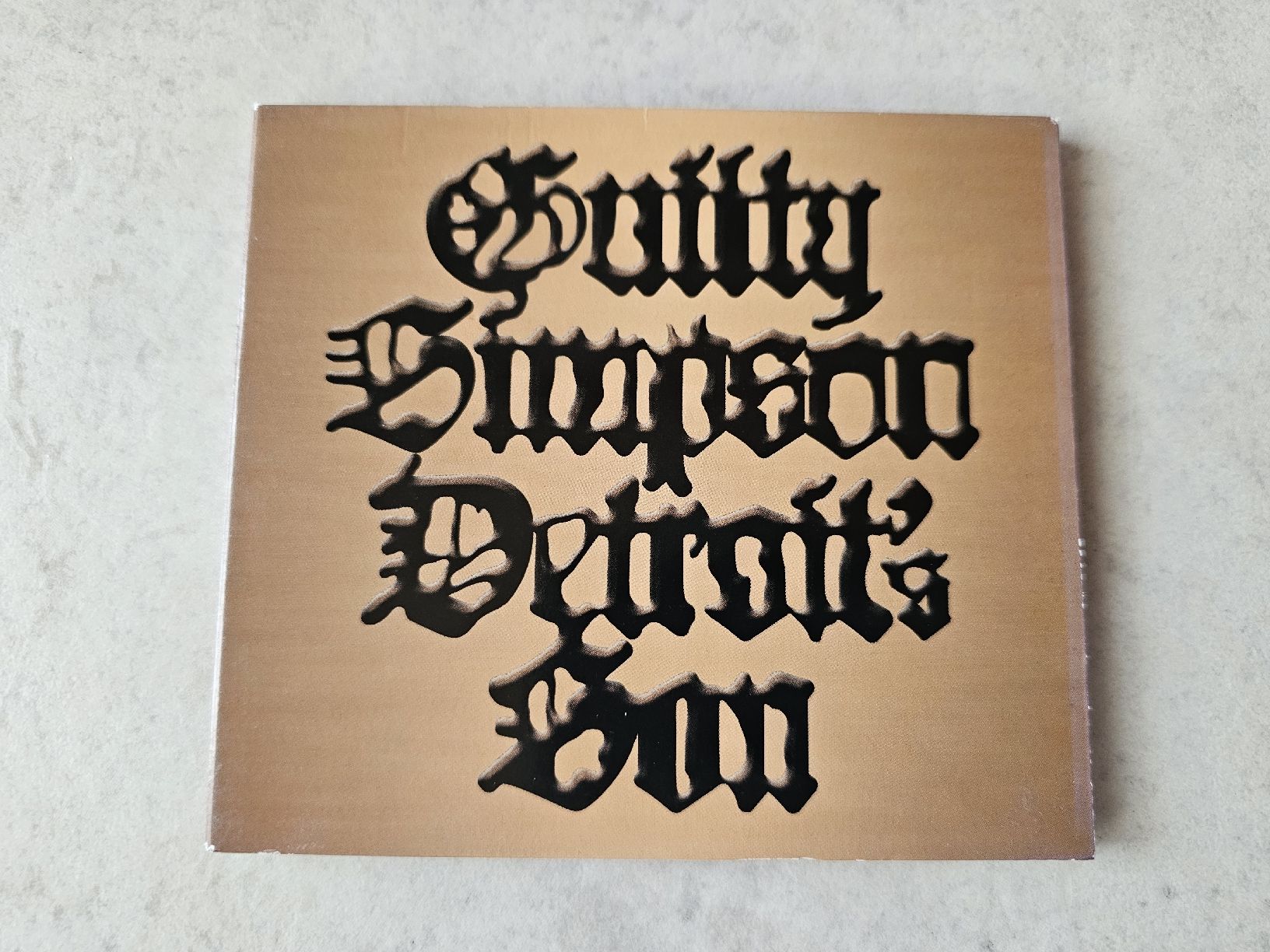 CD: Guilty Simpson  -  Detroit's Son – Usato da Schneisingen venduto da backstore24