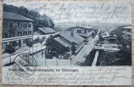 AK TRUPPENÜBUNGSPLATZ MÜNSINGEN 1904