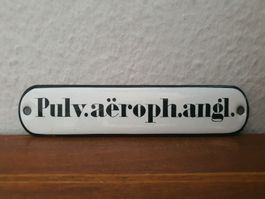 Altes Emailschild Apotheke Emaille Schild Fabrik Design Deko