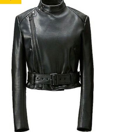 Carine Roitfeld Uniqlo Riders Moto Jacket ECO Leather xs