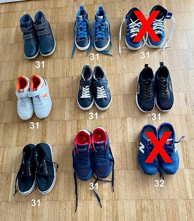 Scarpe per ragazzi: verschiedene Paar Schuhen Grösse 31 – Usato da Zürich venduto da giovannisp