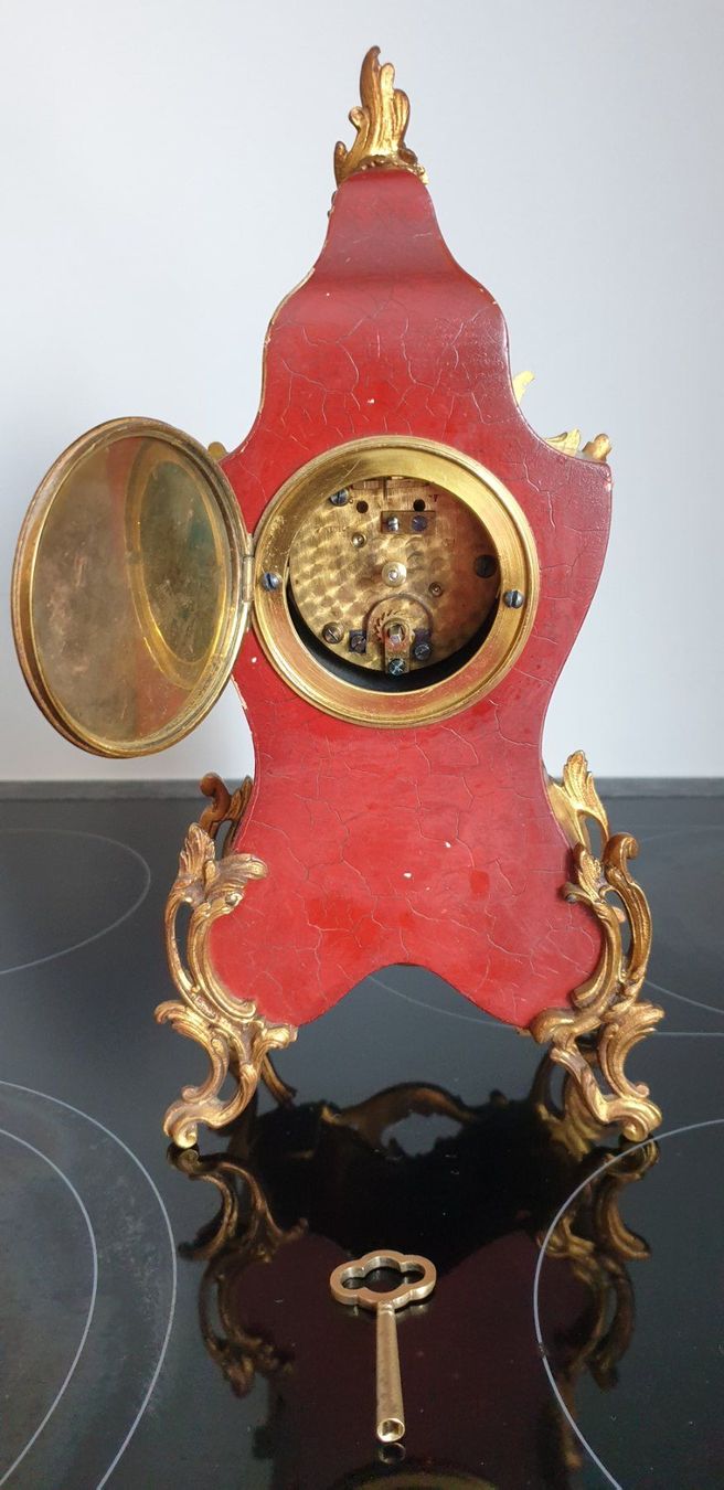Orologi da terra & Orologi da parete: Antike kleine Uhr Causard à Paris – Usato da Emmen venduto da Brockofsky 5