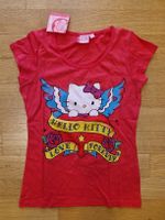 T-shirt Hello Kitty rouge neuf avec étiquette taille 12 ans