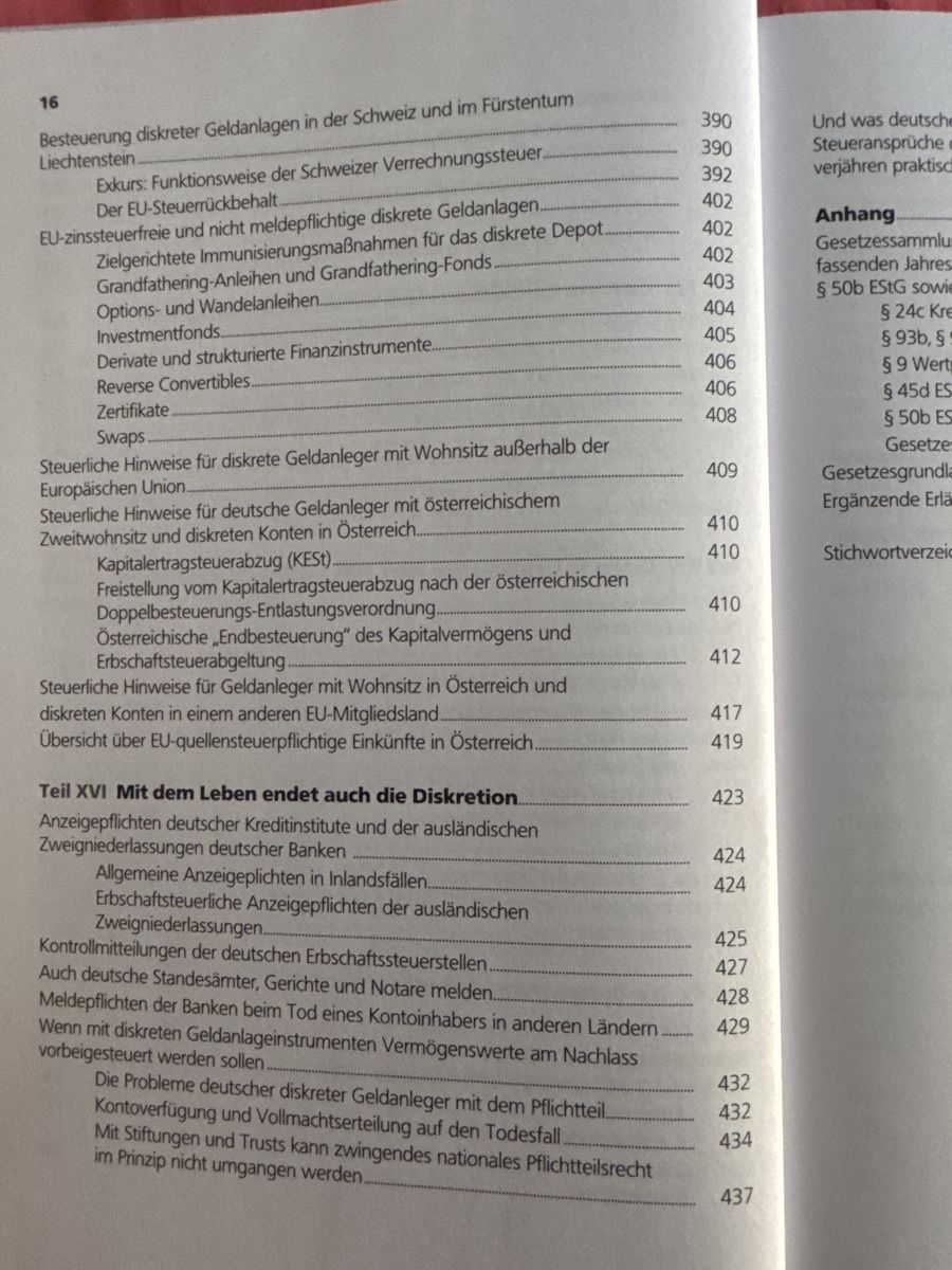 Libri: Diskret Geldanlagen: Steueroptimale Vermögensplanung! – Nuovo (secondo la descrizione) da Zürich venduto da dsviel 9