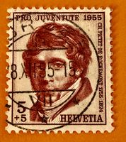 Nr.J 158 Pictet de Rochemont  Pro Juventute GESTEMPELT  