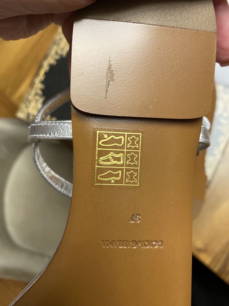 Dolce & Gabbana Scarpe da donna: Dolce Gabbana sandals neu – Nuovo e nell'imballaggio originale da Kilchberg ZH venduto da cruella 5