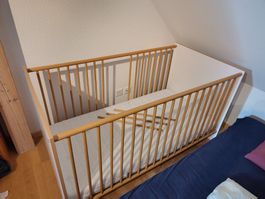 Babybett, voll ausgestattet