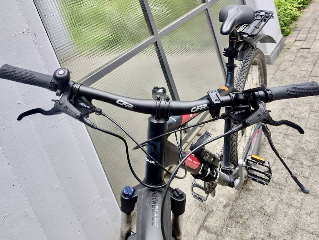 Velos: Mountainbike 29" rot-schwarz Compel – Gebraucht aus Hünenberg See von Sandra.12 1