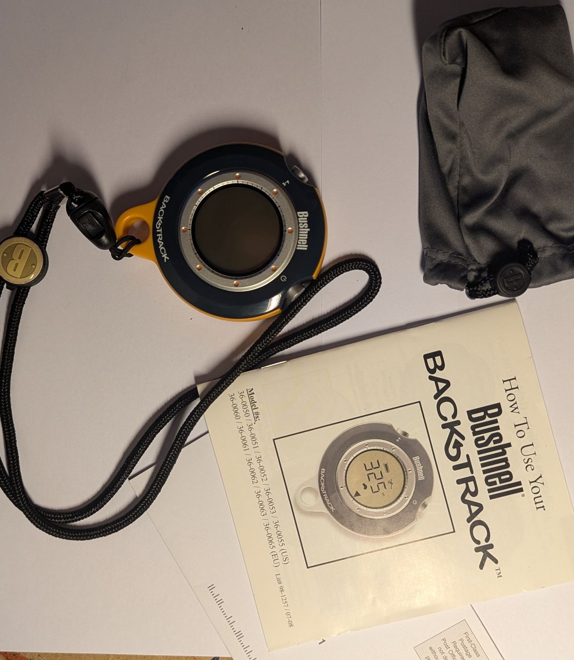 Navigatori: Bushnell Backtrack GPS – Usato da Gland venduto da Crick1001