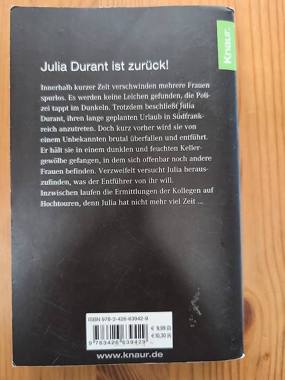 Libri: Andreas Franz - Mörderische Tage – Usato da Alberswil venduto da __colafroeschli__ 1