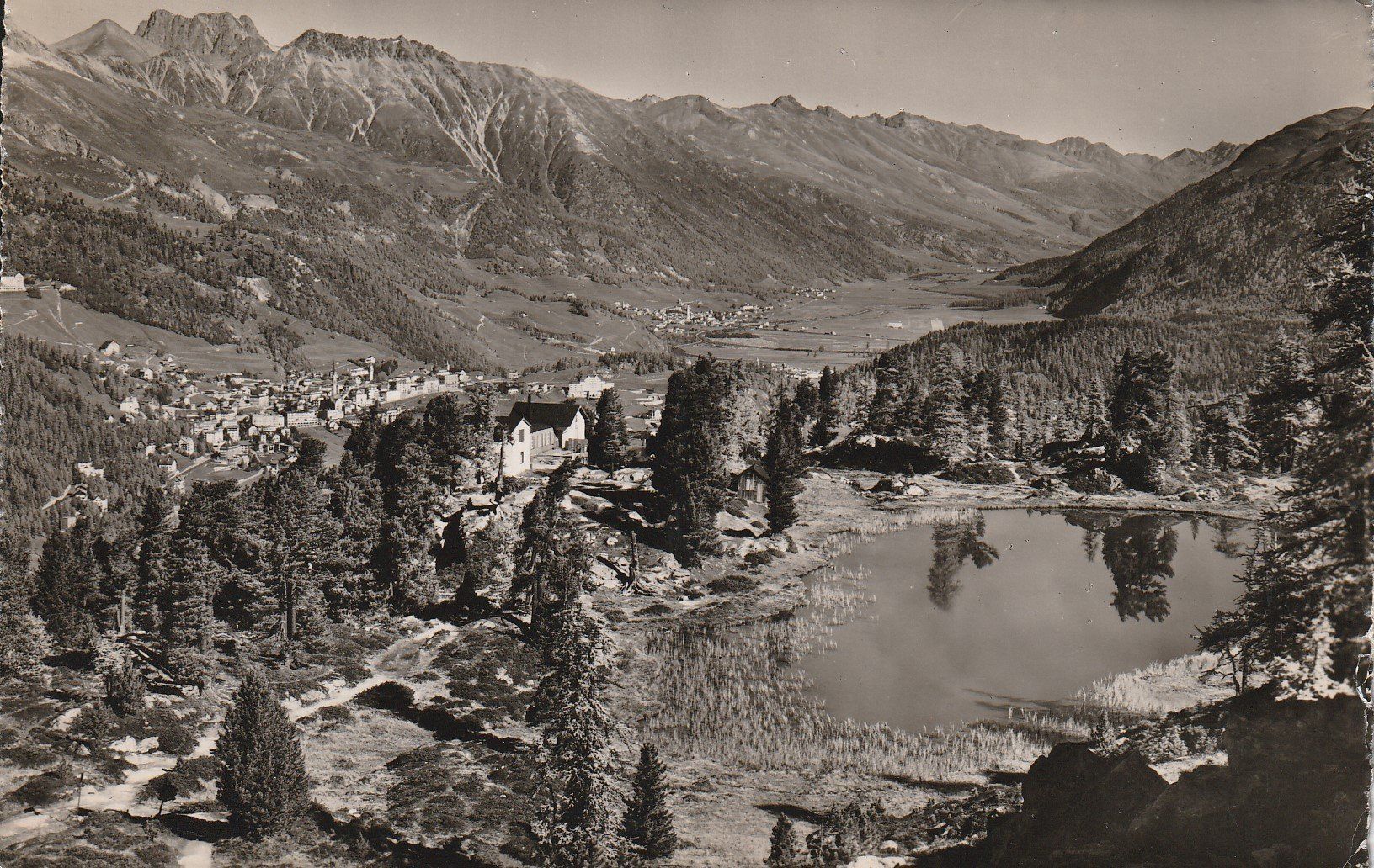 Cartoline postali: AK St. Moritz gel. 6.8.1951 – Usato da Fribourg venduto da schnalla92