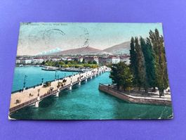 Genève Pont du Mont Blanc alt Ak 1909