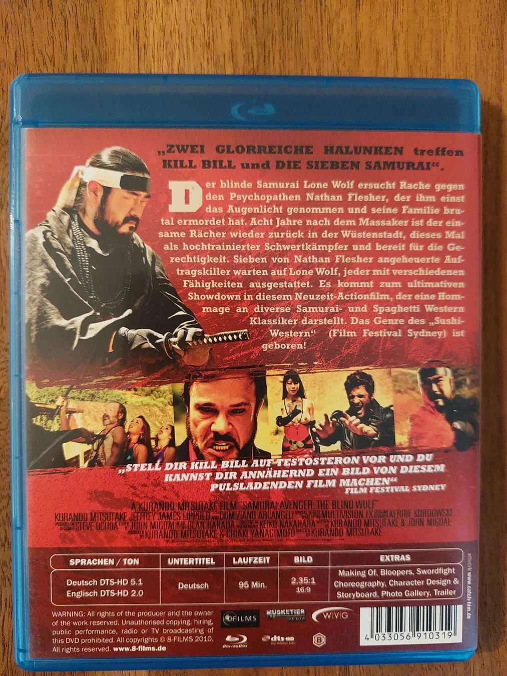 Tutti i DVDs: Blu Ray - Lone Wolf / The Samurai Avenger – Usato da Rheinfelden venduto da FilmAuktion 1
