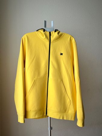 Gelber Kapuzenpullover, Grösse XL - perfekt für den Frühling