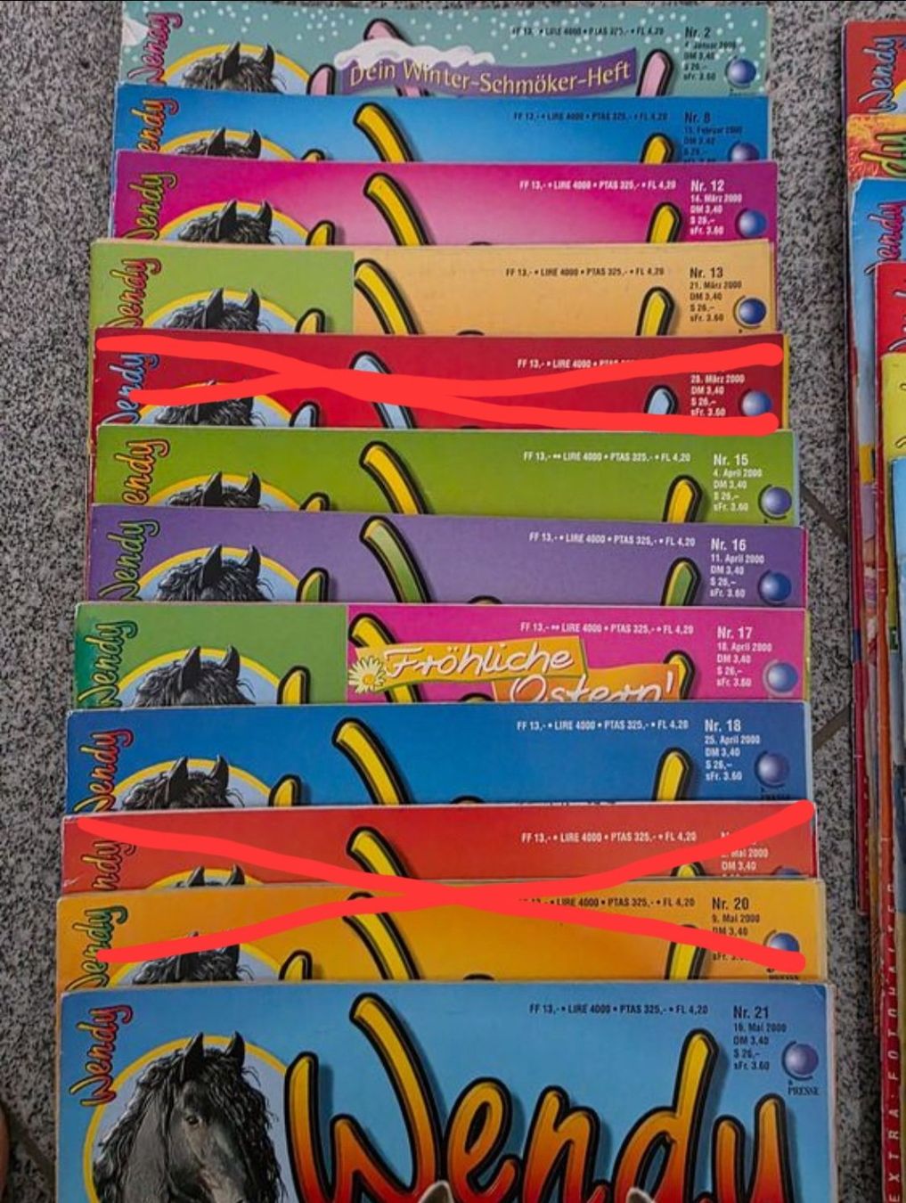 Fumetti: Wendy Comic Hefte/ Pferde Zeitschriften von 2000 – Usato da Tägerschen venduto da mamirockt 3