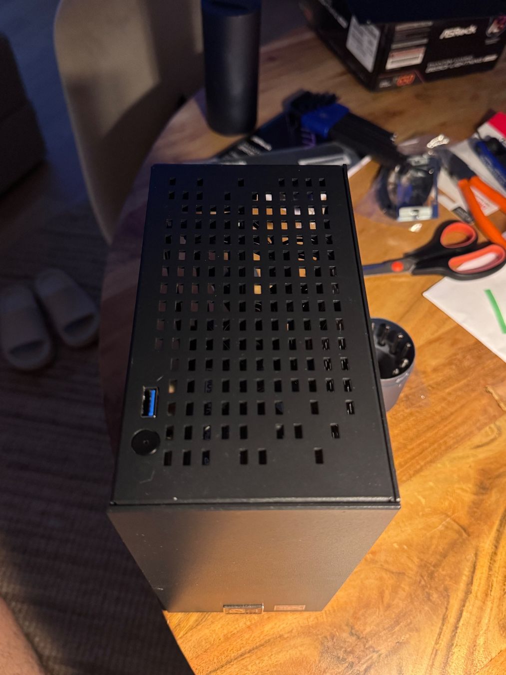 Custodie: Mini itx case mit 500w Netzteil und Risercable – Usato da Schlieren venduto da Maxs_93 2