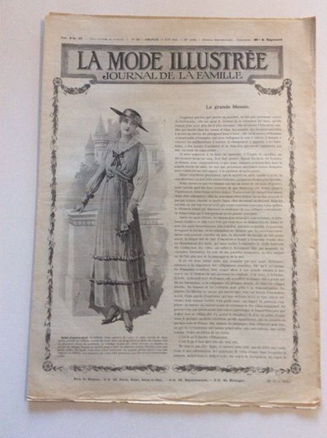 Riviste & Magazine: Journal sur la Mode 1915 – Usato da Genève venduto da edelweiss1900 2