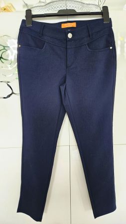 Elegante Hose Street One Gr. 36 Dunkelblau - wie neu