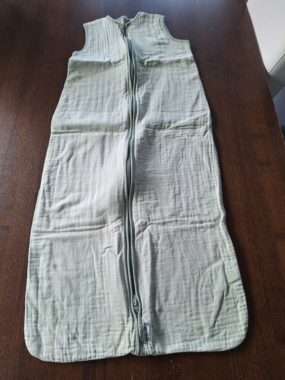 Jollein Sacco Nanna Estivo In Mussola Per Bambina E Bambino - Leggero E Traspirante, TOG 0.5, Lunga Cerniera, Certificato Oeko-Tex