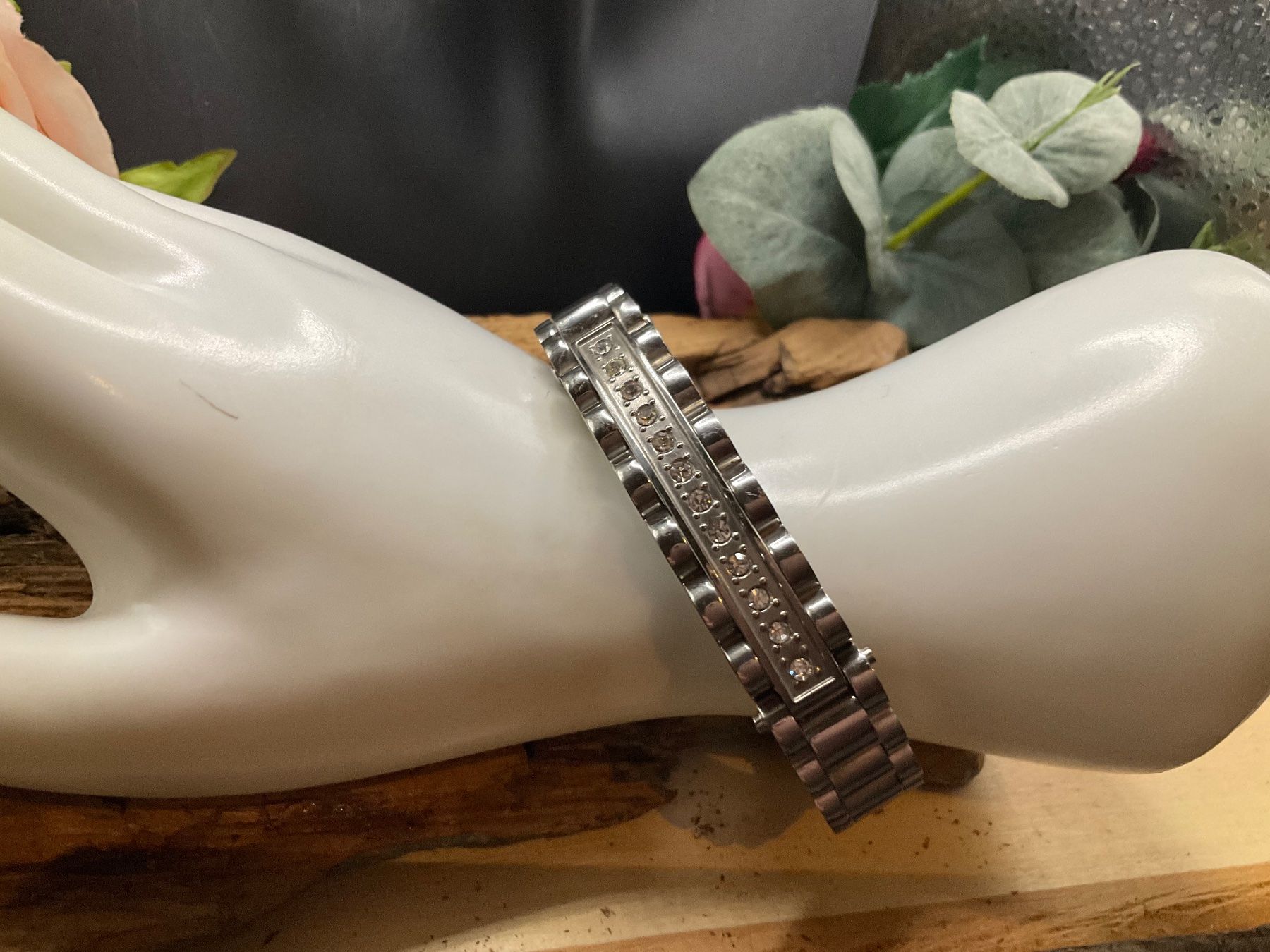 Armbänder & -reifen: Massiver Armreif aus Edelstahl – Neu (gemäss Beschreibung) aus luzern von Alpendorf1 1