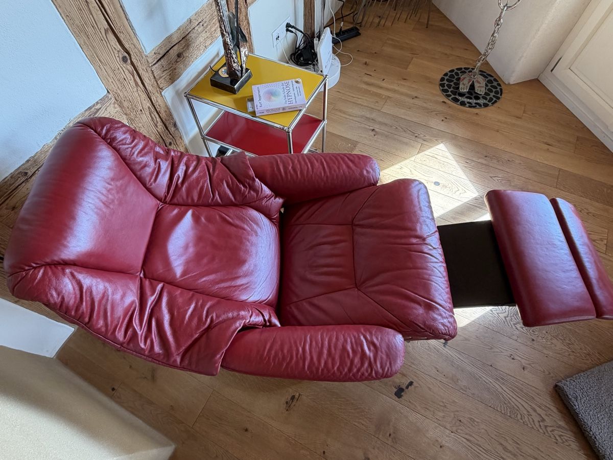 Stressless Fauteuils: Stressless Reno Leder elektrisch – D'occasion à Wiedlisbach par Fine-Arts 8