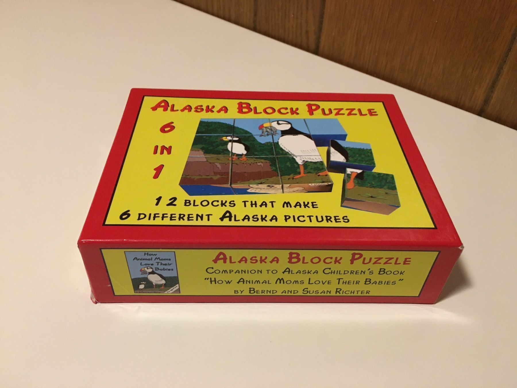 Puzzle: Alaska Block Puzzle in englisch – Usato da Andwil SG venduto da Rainboli 1