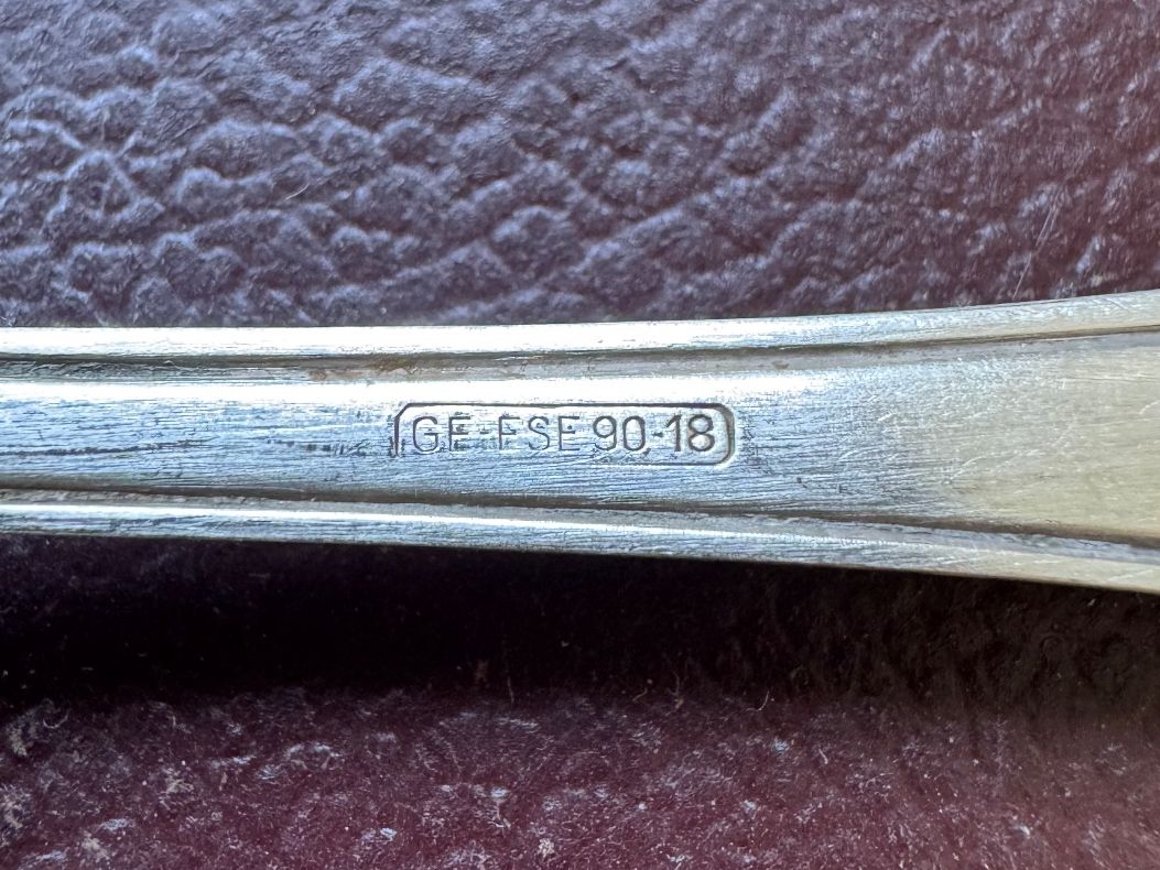 Set di posate: Silberbesteck Silberlöffelset 6Stk 90 Auflage Box – Usato da Steffisburg venduto da smocky17 4