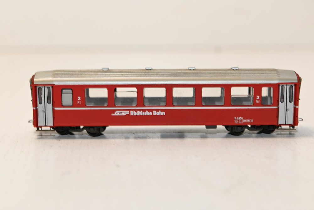 RhB B 2458 Bemo HOm Mit OVP , Gebrausspuren Gem Fotos | Kaufen Auf Ricardo