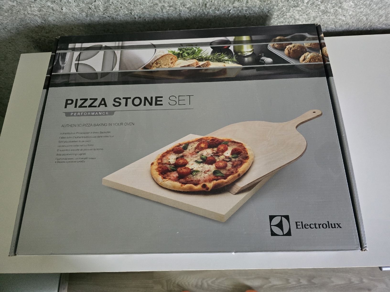 Plateaux: Pizza Stein für Backofen  – D'occasion à Niedergösgen par Rjml