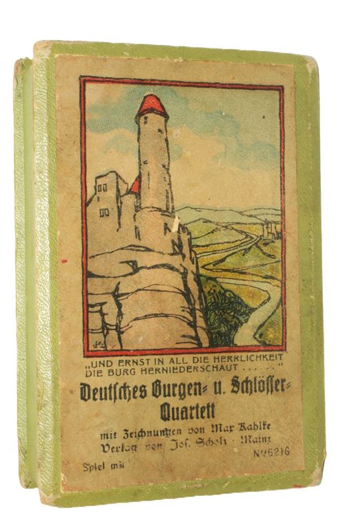 Altenburger Spielkartenladen Quartett & Quiz – Mitteldeutsche Schlösser, Burgen & Herrenhäuser