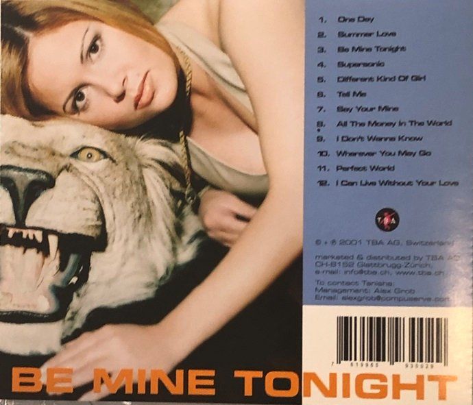 CD: Tanisha - Be mine tonight – Usato da Grüningen venduto da azulgris 1