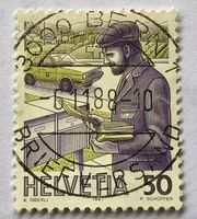 Nr.738 mit Stempel  Bern
