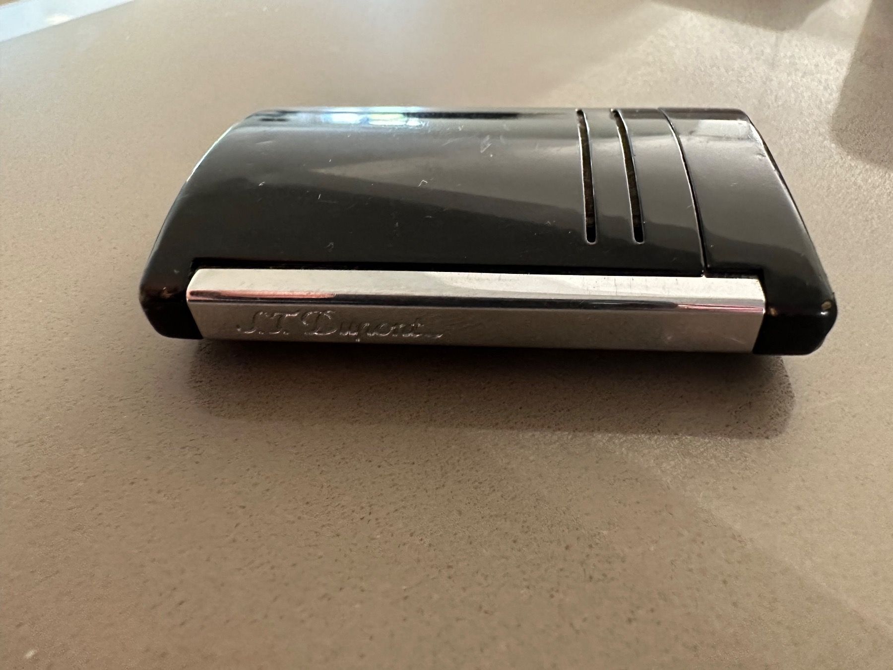 Feuerzeuge: ST. Dupont Maxijet noir – Gebraucht aus Horgen von Fen8800 1