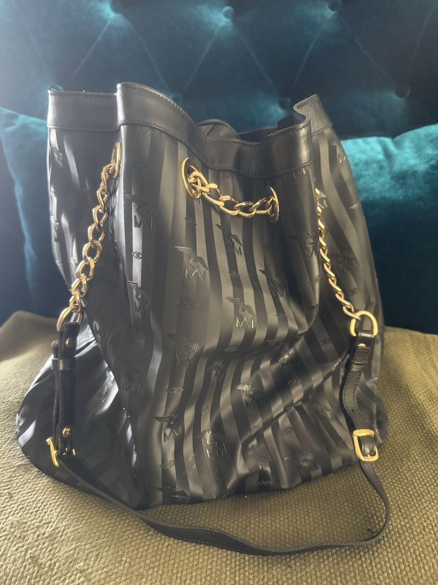 Maison Mollerus Taschen für Damen: Maison Mollerus NIESEN Handtasche mit Staubbeutel – Gebraucht aus Feuerthalen von o_SiRiN_o 1