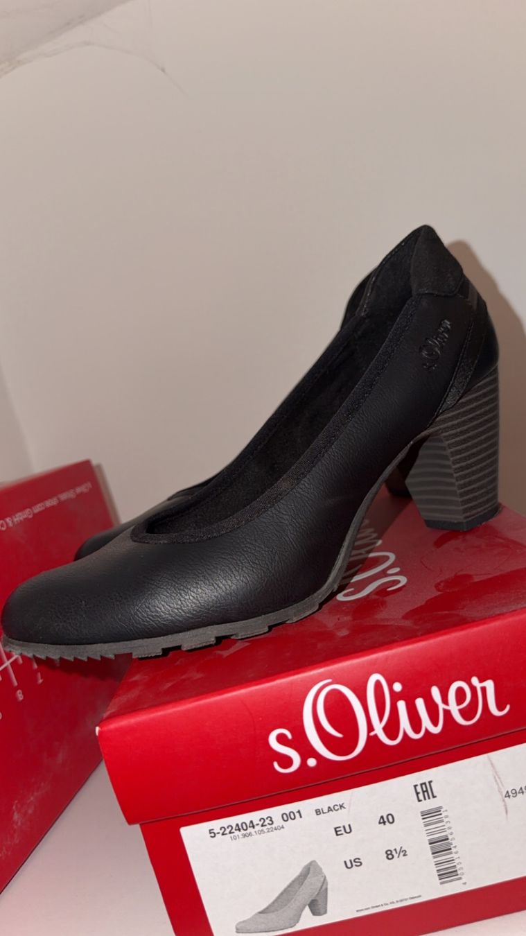 S.Oliver Scarpe da donna: s.Oliver Pumps schwarz Grösse 40 – Usato da Oftringen venduto da tola19 1