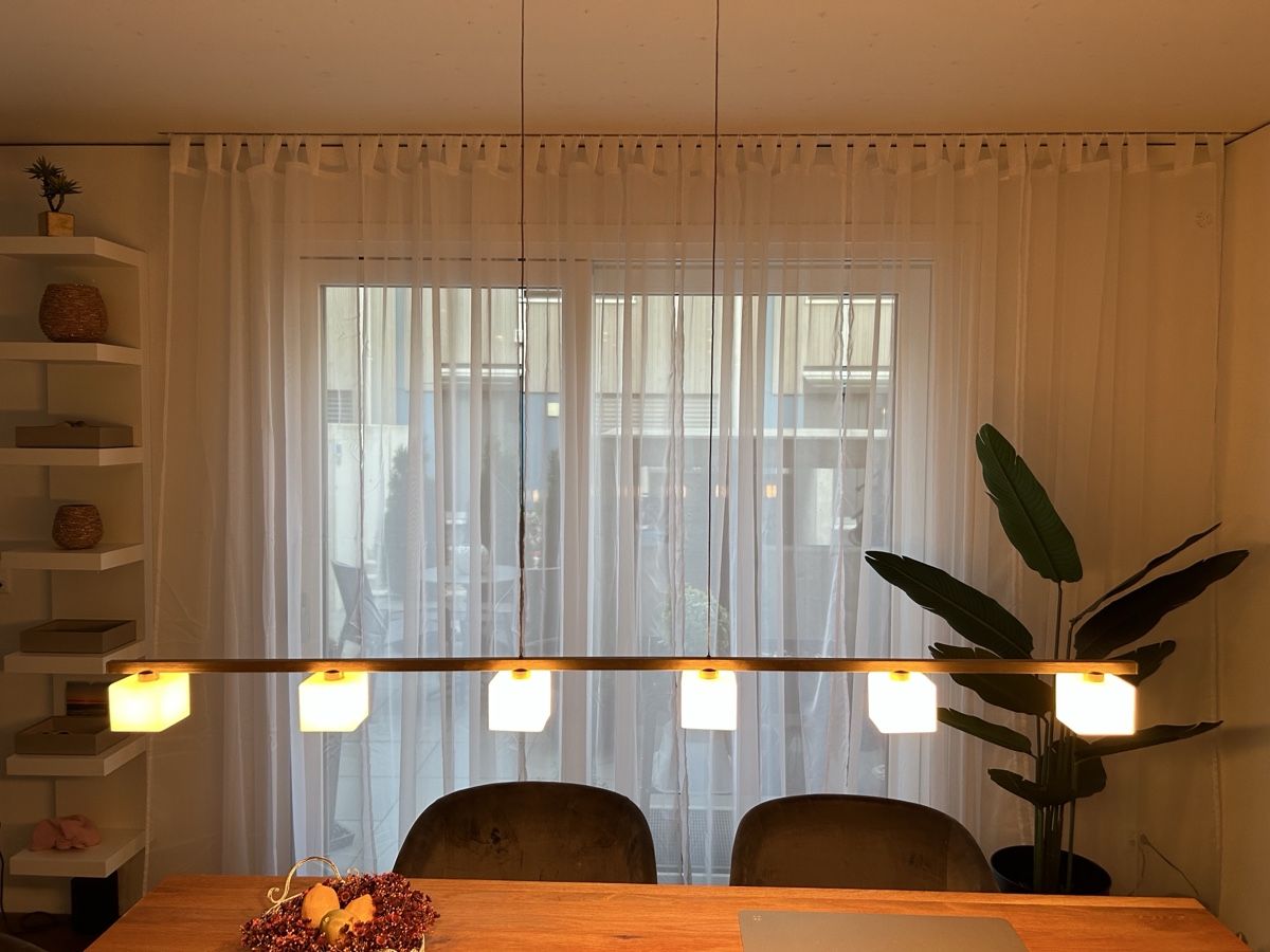 Kronleuchter & Deckenlampen: Hängeleuchte 5-flammig Gestell goldig – Gebraucht aus Burgdorf von RSchweizer80 1