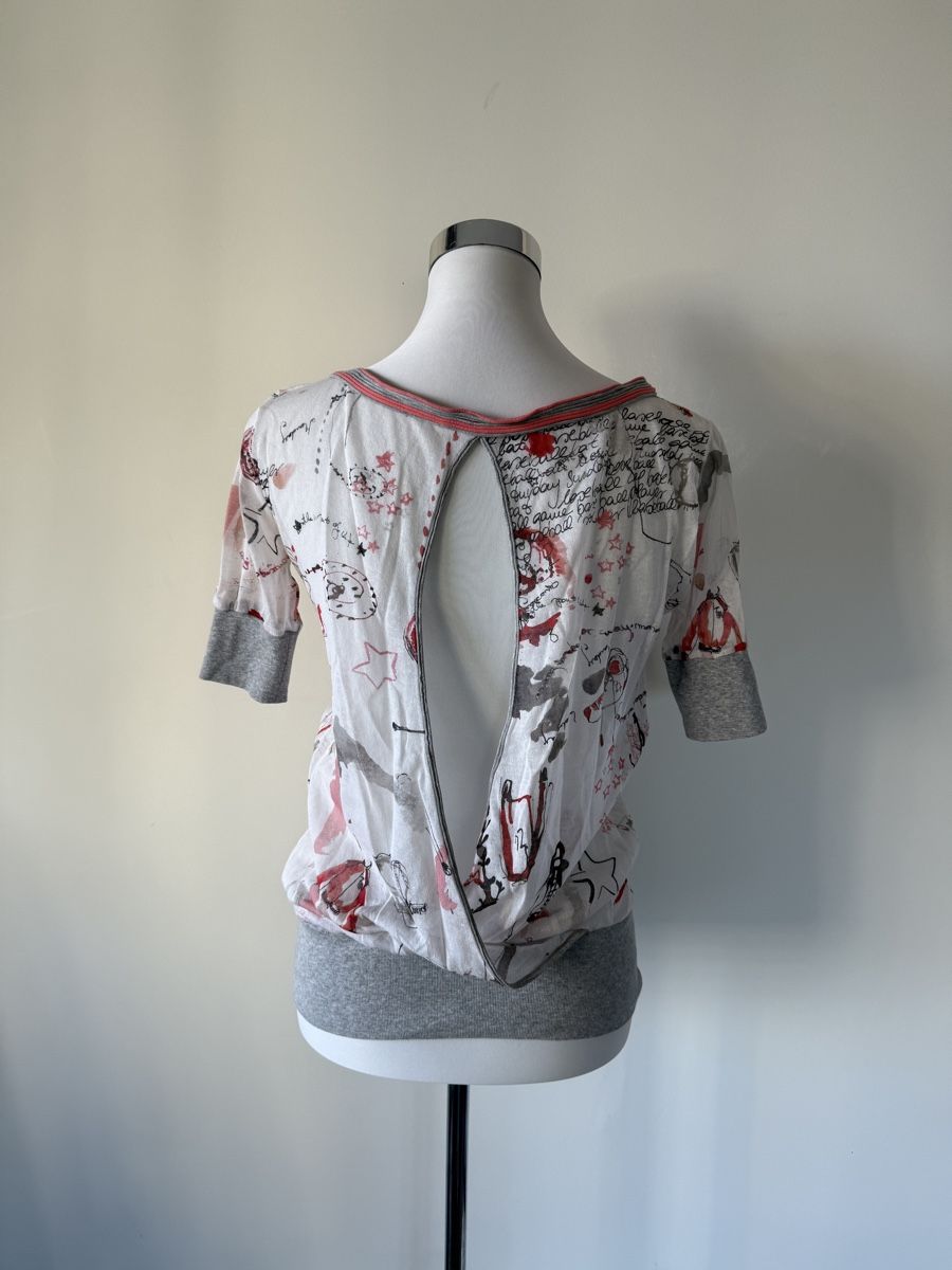 Marc Cain T-Shirts: Marc Cain Shirt Gr.36. Durchsichtig – Gebraucht aus Zürich von JOD213 1