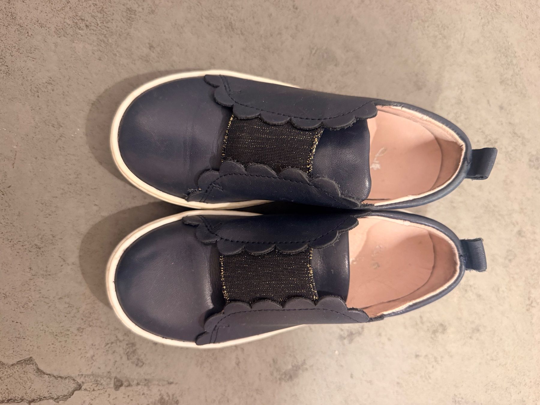 Scarpe per ragazze: Jacadi Sneakers dunkelblau Leder – Nuovo (secondo la descrizione) da Wädenswil venduto da caro_va