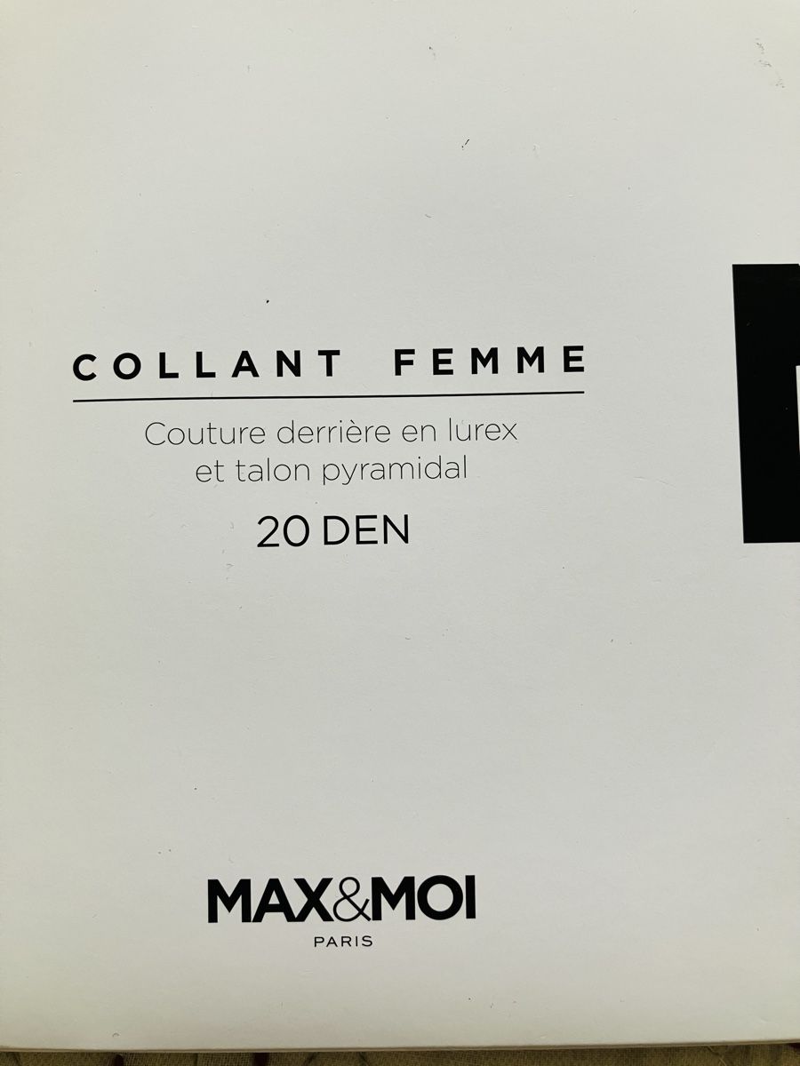 Collants: MAX&MOI collant noir S – Neuf avec emballage d'origine à Clarens par Piluka 2