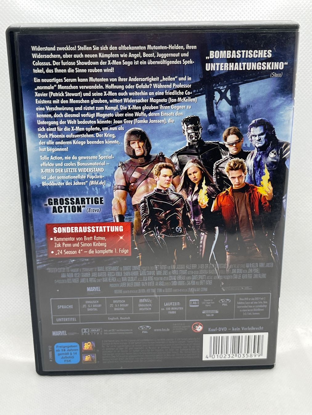 Alle DVDs: X-Men: Der letzte Widerstand DVD – Gebraucht aus Hinterkappelen von Kim1992 1