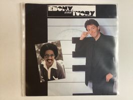 Paul McCartney Stevie Wonder Single - Ebony Ivory