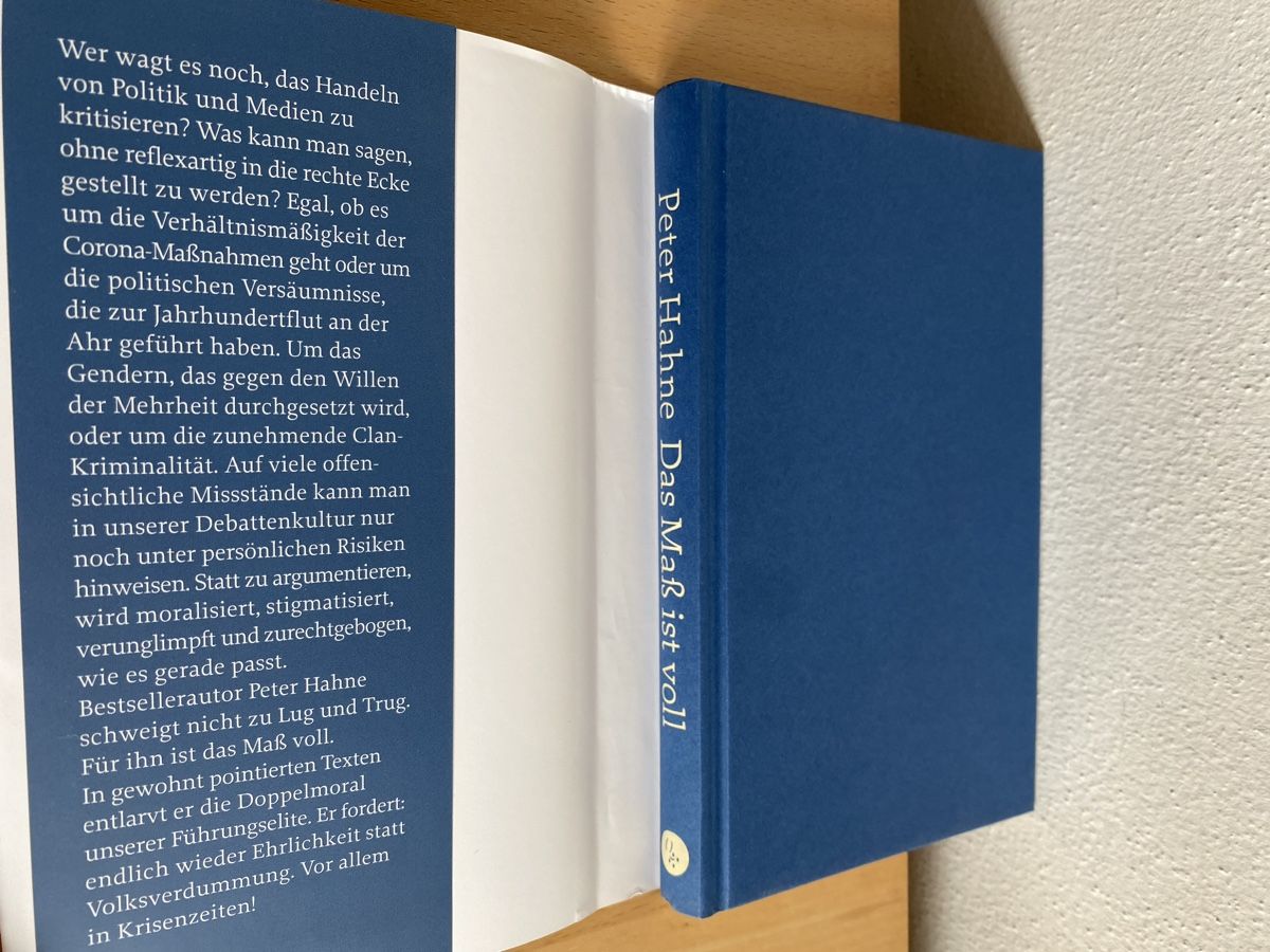 Bücher: Das Mass ist voll - Peter Hahne – Gebraucht aus Schwarzenburg von Michellu 3