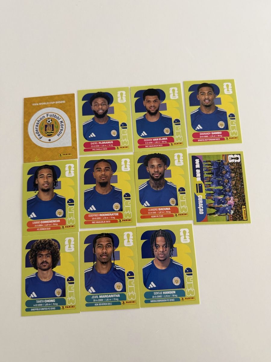 Panini Carte collezionabili: Panini WM 2026 Curacao – Nuovo (secondo la descrizione) da Bad Zurzach venduto da FD_9520