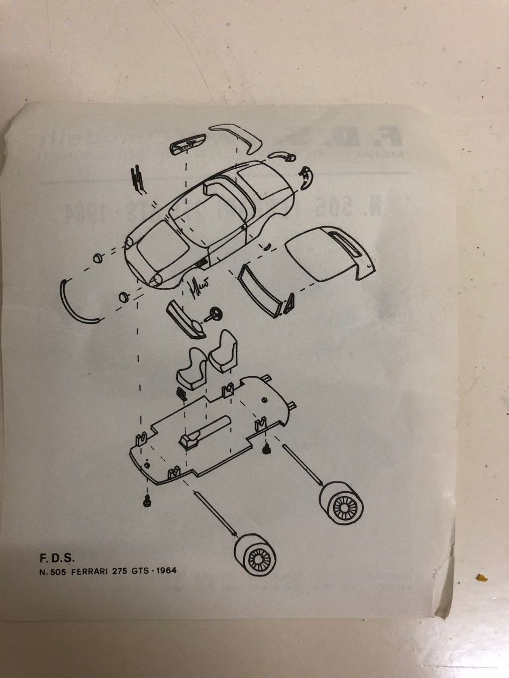 Ferrari Modellini d'auto: FDS-Kit Ferrari 1/43 – Nuovo (secondo la descrizione) da Muttenz venduto da Gucci2005 3
