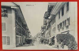 Büren a/ Aare - Dorfstrasse, belebt