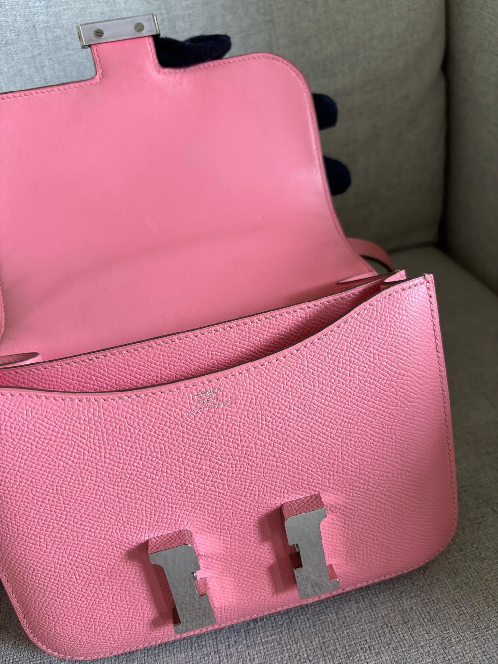 Hermès Borse da donna: Hermes Constance18 Rose Confetti Epsom Phw Y OriginalReceipt – Usato da Zürich venduto da RoastedCocoNut 5