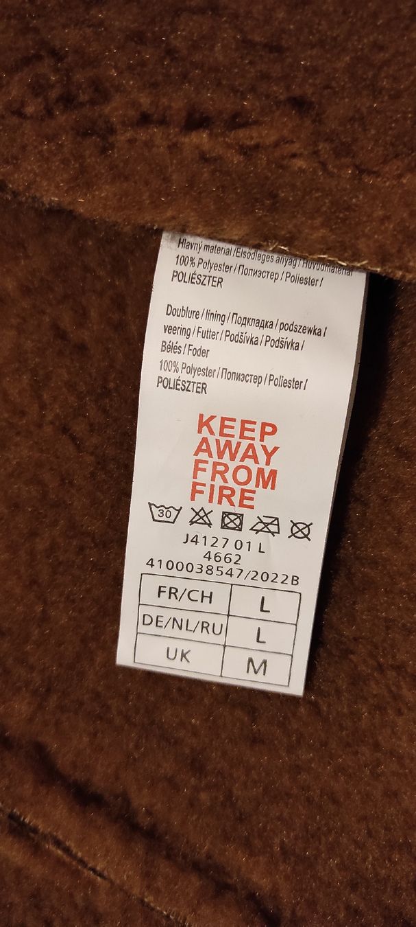 Giacche: Pilotenjacke in Wildlederoptik mit Teddyfutter Herren Gr. L – Nuovo e nell'imballaggio originale da Zollbrück venduto da Turner5 7