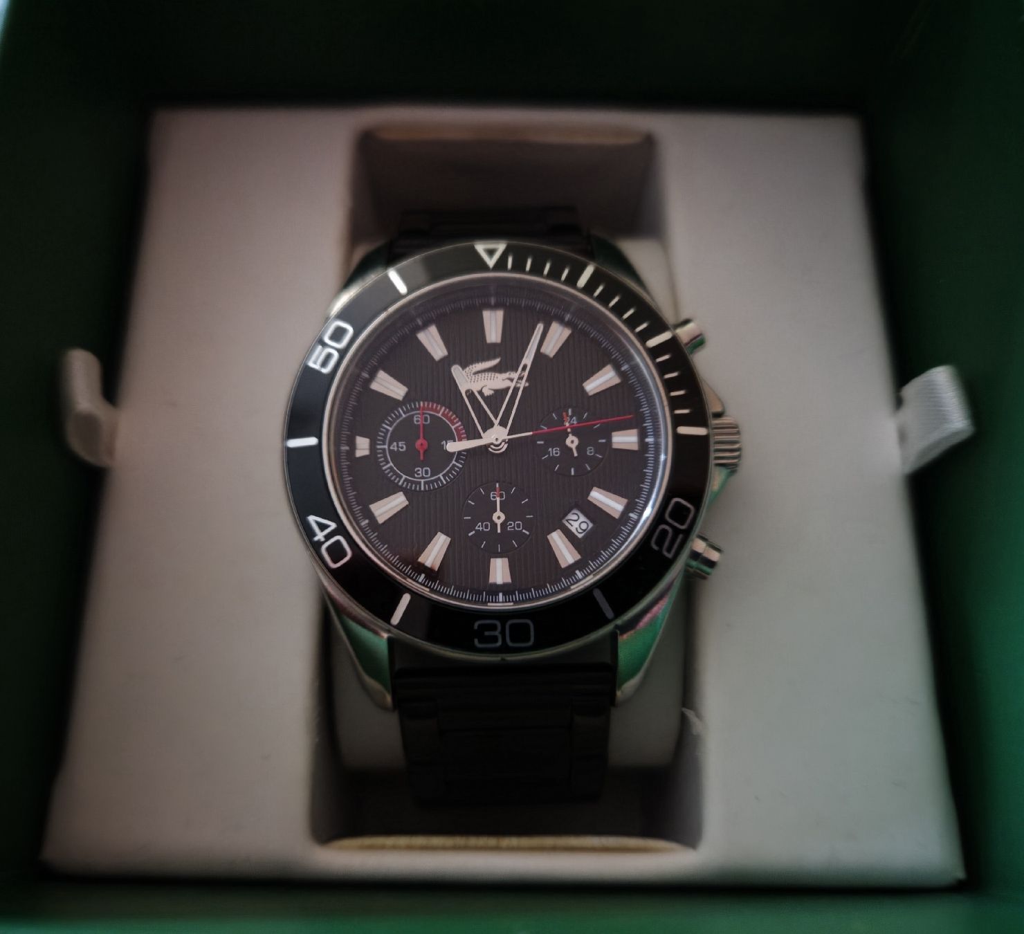 Lacoste Orologi: Lacoste Tiebreaker Herren-Chronograph – Nuovo (secondo la descrizione) da Schaffhausen venduto da Alforall 1