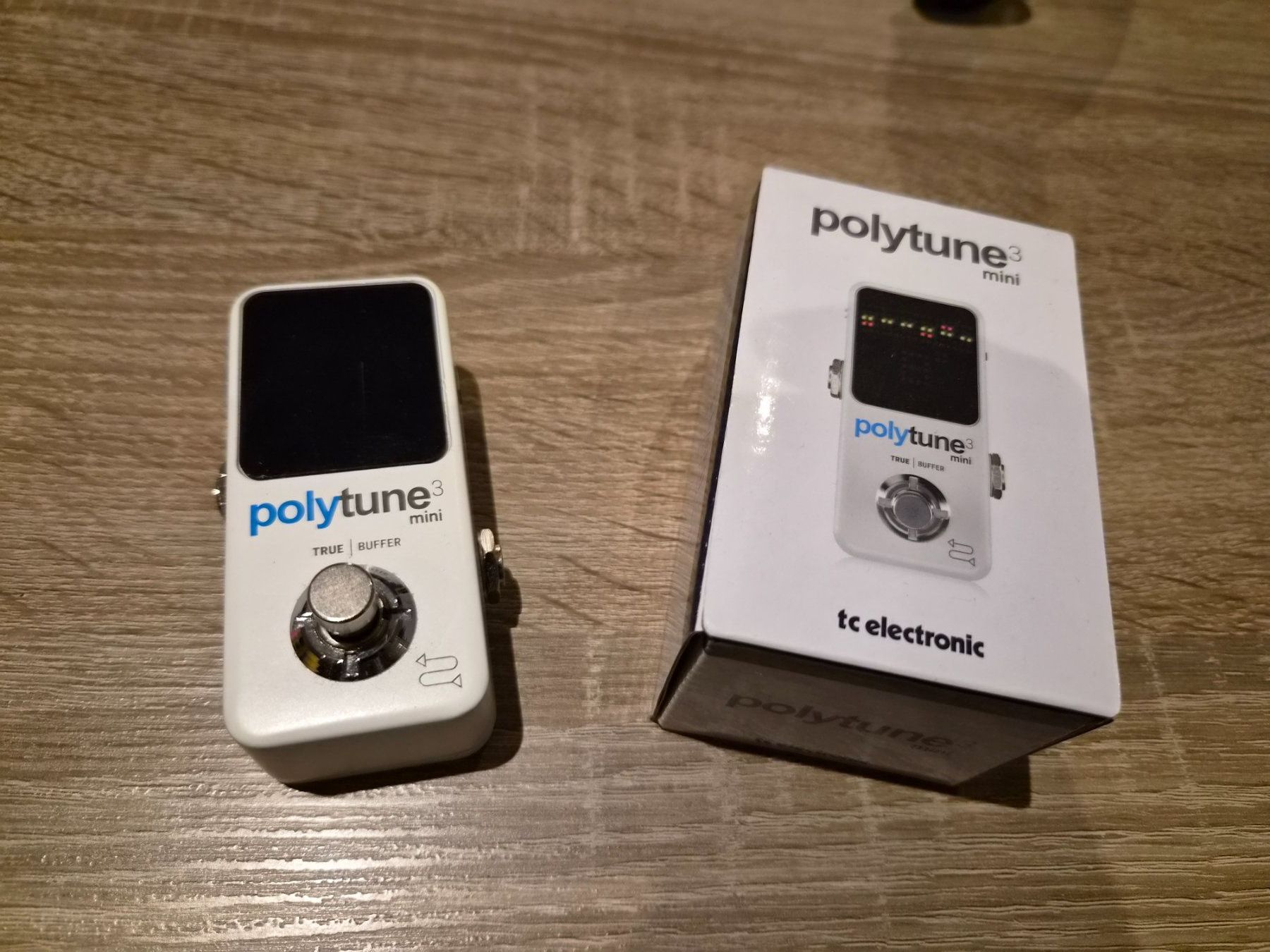 Musikinstrumente: TC Electronic polytune 3 mini Stimmgerät+Buffer/accordeur – Gebraucht aus Tatroz von Vroumwroum
