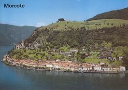 1993 Postkarte von Morcote TI